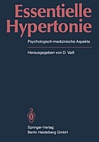 Essentielle Hypertonie: Psychologisch-Medizinische Aspekte (Paperback)