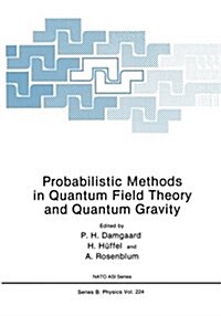 Probabilistic Methods in Quantum Field Theory and Quantum Gravity (Paperback, 1990)