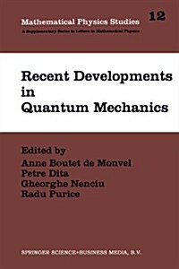 Recent Developments in Quantum Mechanics: Proceedings of the Brasov Conference, Poiana Brasov 1989, Romania (Paperback, Softcover Repri)