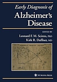 Early Diagnosis of Alzheimers Disease (Paperback, Softcover Repri)