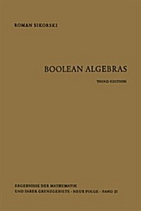 Boolean Algebras (Paperback, 3, Softcover Repri)