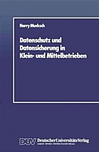 Datenschutz und Datensicherung in Klein- und Mittelbetrieben (Paperback)