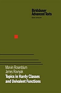 Topics in Hardy Classes and Univalent Functions (Paperback, Softcover Repri)