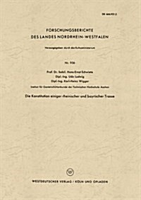 Die Konstitution Einiger Rheinischer Und Bayrischer Trasse (Paperback)