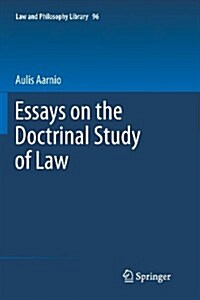 Essays on the Doctrinal Study of Law (Paperback, 2011)