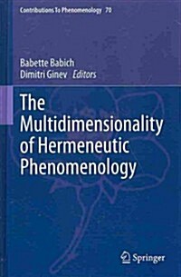 The Multidimensionality of Hermeneutic Phenomenology (Hardcover, 2014)