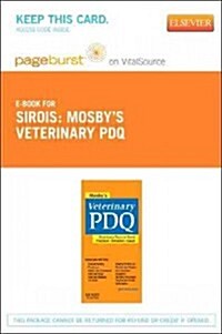 Mosbys Veterinary PDQ - Elsevier eBook on Vitalsource (Retail Access Card) (Hardcover)