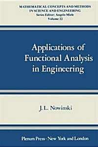 Applications of Functional Analysis in Engineering (Paperback, Softcover Repri)