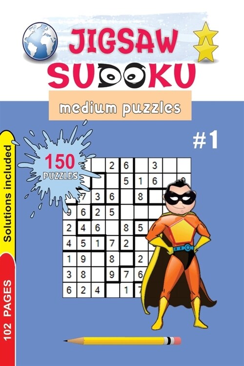 Jigsaw Sudoku - medium, vol. 1 (Paperback)