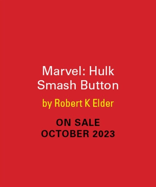 Marvel: Hulk Smash Button: With Smashing Sound Effect (Paperback)