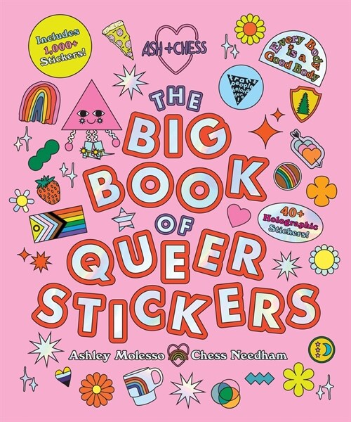 The Big Book of Queer Stickers: Includes 1,000+ Stickers! (Hardcover)