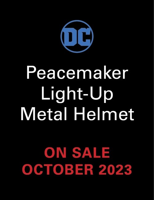 Peacemaker Light-Up Metal Helmet (Paperback)