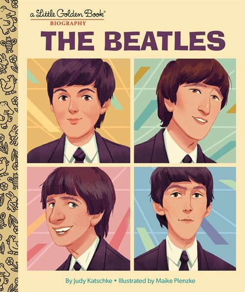 The Beatles: A Little Golden Book Biography (Hardcover)