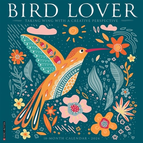Bird Lovers 2024 12 X 12 Wall Calendar (Wall)