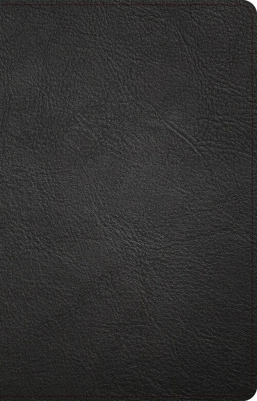 NASB Large Print Thinline Bible, Holman Handcrafted Collection, Black Premium Goatskin (Leather)