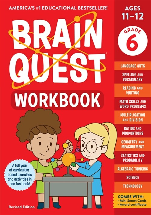 Brain Quest Workbook: 6th Grade Revised Edition (Paperback, Revised)