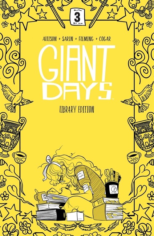 Giant Days Library Edition Vol. 3 HC (Hardcover)