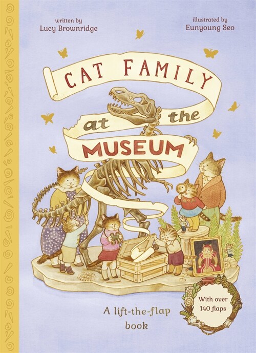 Cat Family at the Museum: A Lift-The-Flap Book with Over 140 Flaps (Hardcover)