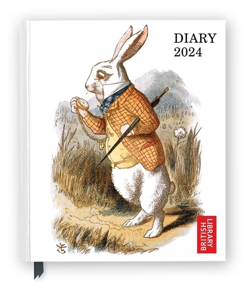 British Library: Childrens Illustrators 2024 Desk Diary - Week to View, Illustrated on every page (Diary or journal, New ed)
