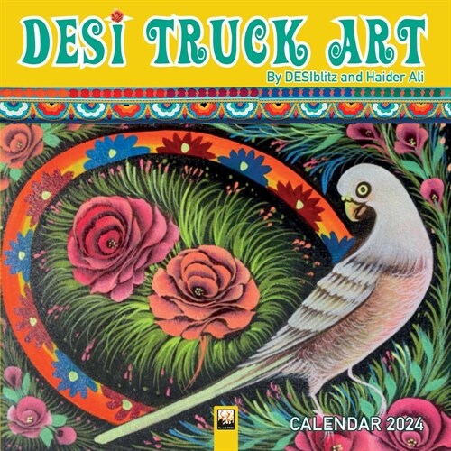 Desi Truck Art Wall Calendar 2024 (Art Calendar) (Calendar, New ed)