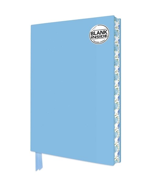 Duck Egg Blue Blank Artisan Notebook (Flame Tree Journals) (Notebook / Blank book)