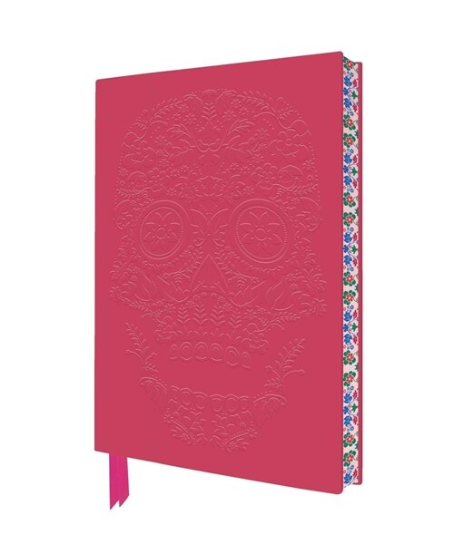 Flower Sugar Skull Artisan Art Notebook (Flame Tree Journals) (Notebook / Blank book)
