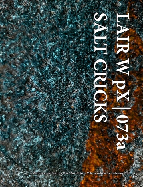 LAIR W pX 073a Salt Cricks (Hardcover)