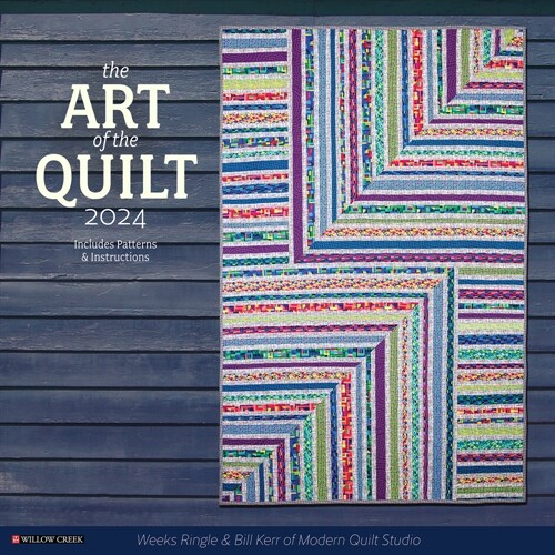 Art of the Quilt 2024 12 X 12 Wall Calendar (Wall)