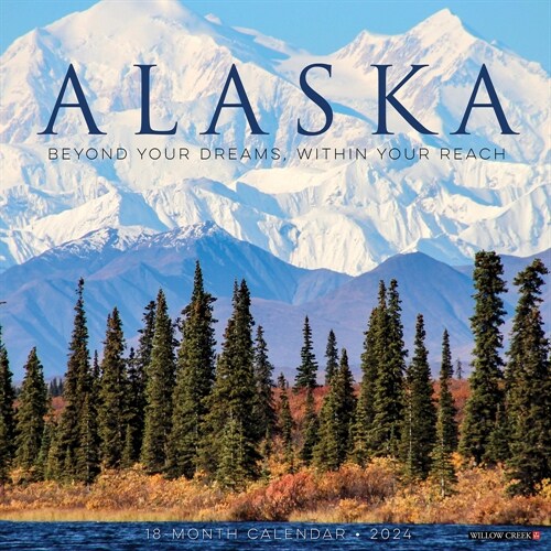 Alaska 2024 12 X 12 Wall Calendar (Wall)