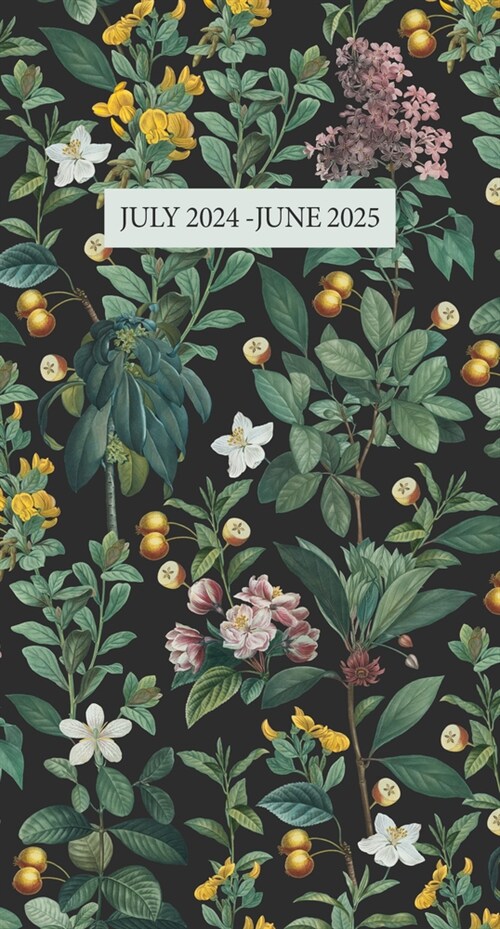 Botanical Nature Academic July 2023 - June 2025 3.5 X 6.5 2-Year Pocket Planner (Other)