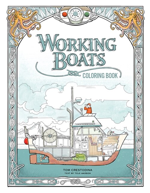 Working Boats Coloring Book (Paperback)
