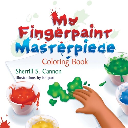 My Fingerpaint Masterpiece Coloring Book (Paperback)