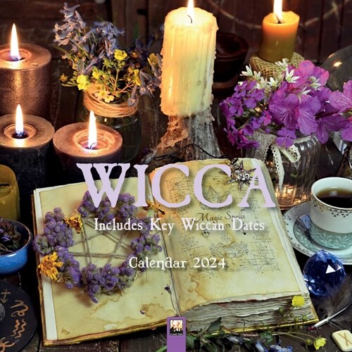 Wicca Wall Calendar 2024 (Art Calendar) (Calendar, New ed)