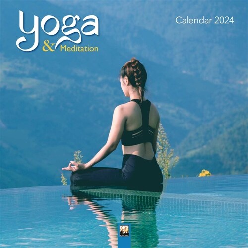 Yoga & Meditation Wall Calendar 2024 (Art Calendar) (Calendar, New ed)