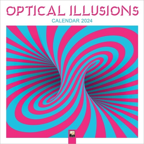 Optical Illusions Wall Calendar 2024 (Art Calendar) (Calendar, New ed)