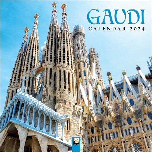 Gaudi Wall Calendar 2024 (Art Calendar) (Calendar, New ed)