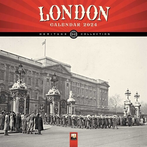 London Heritage Wall Calendar 2024 (Art Calendar) (Calendar, New ed)