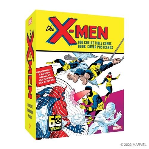 Marvel the X-Men: 100 Collectible Comic Book Cover Postcards (Novelty)