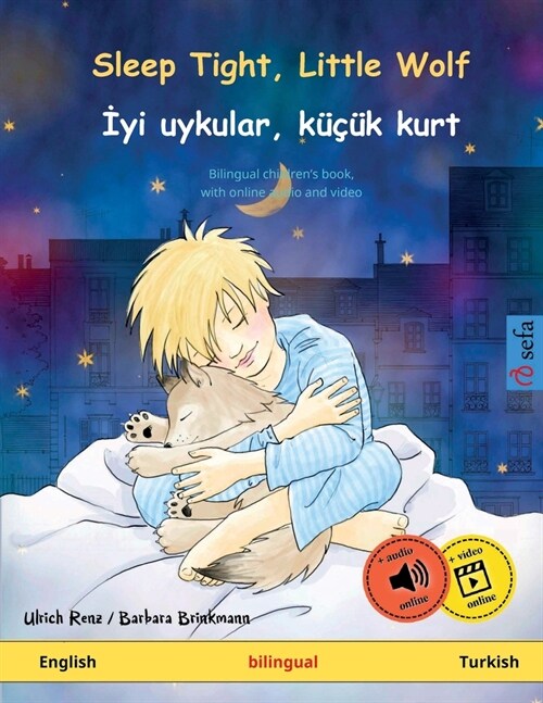 Sleep Tight, Little Wolf - İyi uykular, k淮? kurt (English - Turkish) (Paperback)