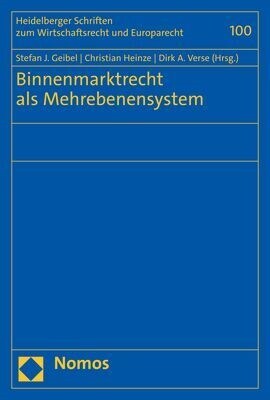 Binnenmarktrecht ALS Mehrebenensystem (Hardcover)