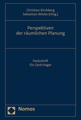 Perspektiven Der Raumlichen Planung: Festschrift Fur Gerd Hager (Hardcover)