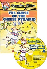[중고] Geronimo Stilton #2: The Curse of the Cheese Pyramid (Paperback + CD 1장)