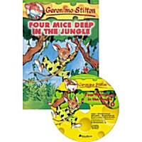 [중고] Geronimo Stilton #5: Four Mice Deep in the Jungle (Book + CD 1장)