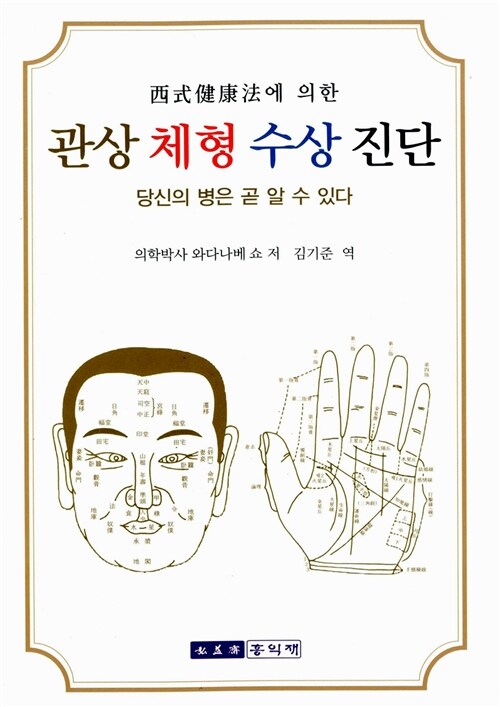 서식건강법에 따른 관상 체형 수상 진단