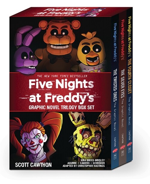 Five Nights at Freddys Graphic Novel Trilogy Box Set (Boxed Set)