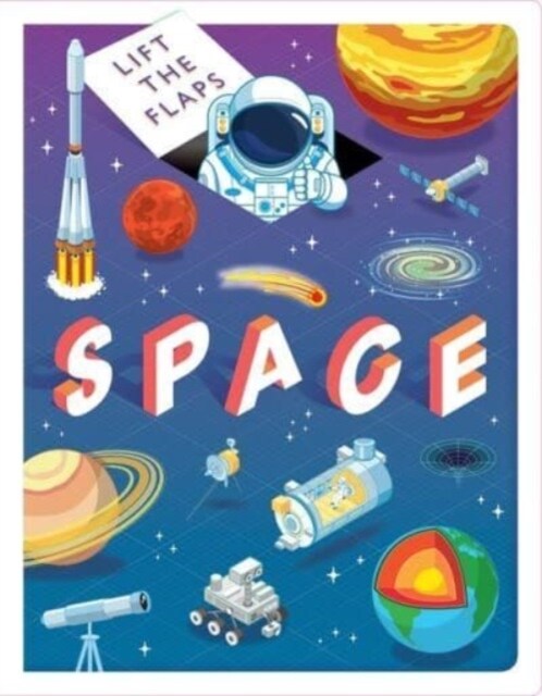 Lift The Flaps: Space (Board Book)