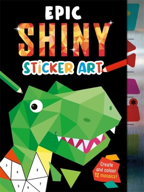 Epic Shiny Sticker Art (Paperback)