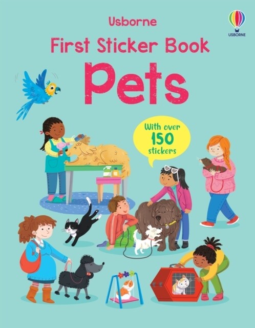 First Sticker Book Pets (Paperback)