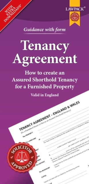 Furnished Tenancy Agreement Form Pack : How to Create a Tenancy Agreement for a Furnished House or Flat in England or Wales (Paperback, Revised ed)