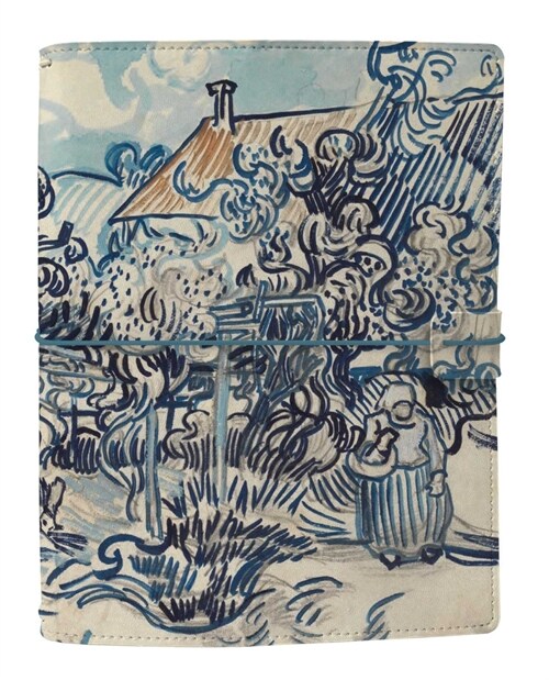 Van Gogh Travelers Notebook Set: (Refillable Notebook) (Paperback)